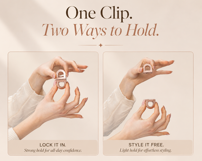 Magnetic Claw Clip — Pack of 2