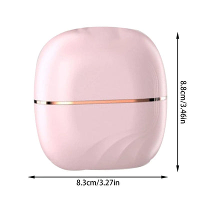 Mini Hair Straightener Brush – Cordless & Rechargeable